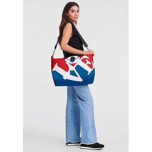 NEW🔥LONGCHAMP x Robert Indiana Large Le Pliage Duffle Bag🔥